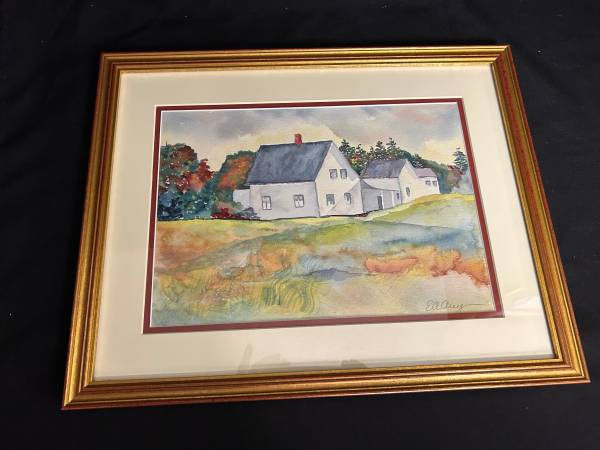 Maine Watercolor Painting 1