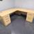 Maple Trendway Desks 6 x 6 Office Desks w/2 Files MSRP $3700 2 thumbnail