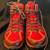 Men's Columbia Hiking Boots Techlite OutDry Size 14 Red/ Orange BM2483 1 thumbnail