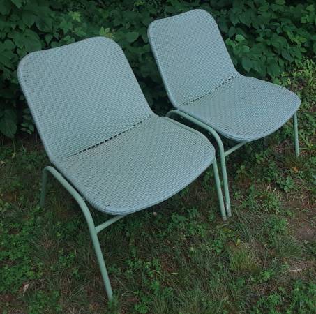 Par de sillas para patio - $15 (Alexandria / North Old Town)63471432451585121