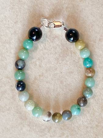 Amazonite Stone Bracelet - 7 1/2” 1