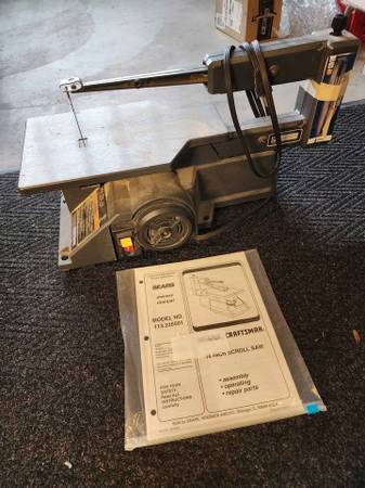 Craftsman Scroll Saw 1