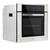 Empava 24 in. Single Electric Wall Oven With Convection Fan in Stainless Steel 1 thumbnail