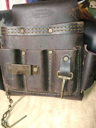 McGuire Nicholas leather Workwear tool holder belt 1
