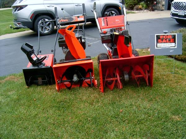 snowblowers for sale-all in real good condition 1