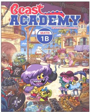 Beast Academy 1B Math Guide and Practice 1