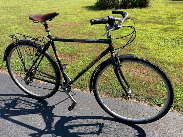 21” Trek 1x8 custom gravel bike 1