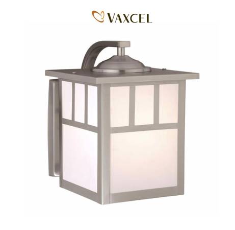 New in Box - Vaxcel Mission Outdoor Wall Light Stainless Steel Sconce 1