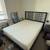 Queen Size Bed Frame and Sleep Innovations Memory Foam Mattress 1 thumbnail