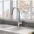New Stainless Pull Down Kitchen Faucet Sprayer With Lifetime Warranty 14 thumbnail