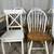 Country Style Tile-Top Dining Table & 6 Mix-Match Chairs SOLID WOOD 7 thumbnail