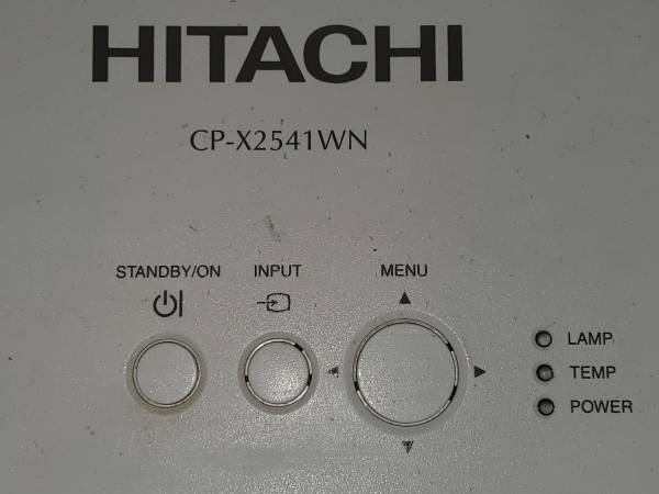 Hitachi CP-X2541WN 3LCD Projector – Used, 3825 Lamp Hours 1