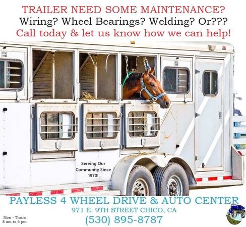 Professional Trailer Maintenance or Repair (All types) 1