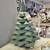 Handcrafted Stacked Wood Christmas Tree Centerpiece 1 thumbnail
