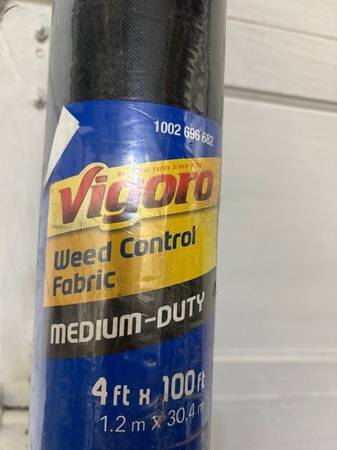 VIGORO WEED CONTROL FABRIC NEW MEDIUM DUTY 4 X 100 FEET 1