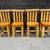 Set Of Four Pine Log Chairs 1 thumbnail