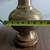 Large Vintage Brass Lamp with Shade 5 thumbnail