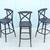 Traditional Michael Thonet for TON Bentwood 150 Barstools New Set of 3 1 thumbnail