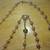 Fashion Gold Filigree Beads w/ Green Crystal Beads Rosary Necklace 3 thumbnail