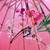 Pink Hand painted Floral Parasol 3 thumbnail