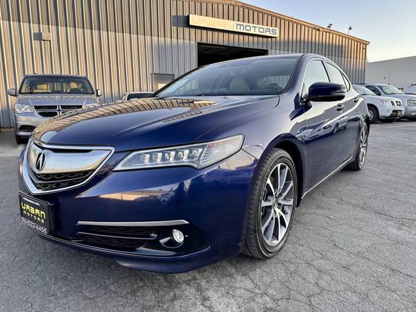 2015 Acura TLX V6 con paquete Advance, sedán de 4 puertas, azul - $10,995 (Urban Motors)63470759957505122