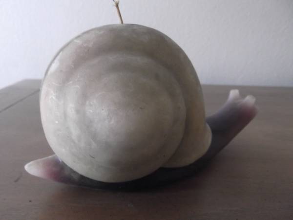 CUTE SNAIL SHAPE WAX CANDLE 1