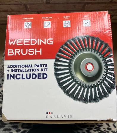 Weeding brush(10 inch wheel) 1