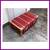 Early 20th Century Red Travel Trunk 3 thumbnail