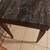 Large Marble Top Coffee Table  - Black Marble Top From Italy. 10 thumbnail