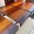 midcentury Rosewood/walnut teak Dining table 3 thumbnail
