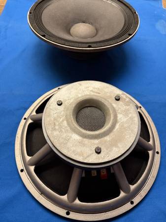 Peavey Black Widow 15" speakers 1