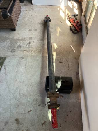 Trailer axle 3500 lbs 1