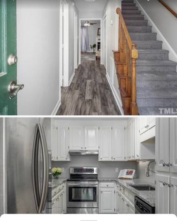 $1000 / 2 habitaciones - Alquiler de habitación principal + baño incluye todos los servicios (límite de Raleigh con Cary)63470393143681123