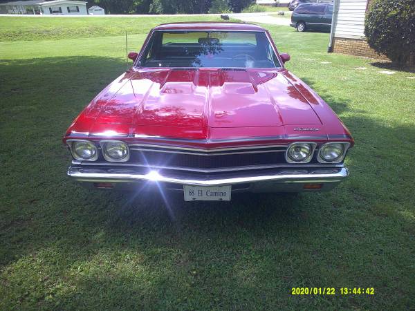 1968 Chevrolet El Camino - $19,500 (Concord)63613465822209122