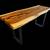 Twist Pedestals Hand Crafted Wood: Many Sizes, Colors SALE 20 thumbnail