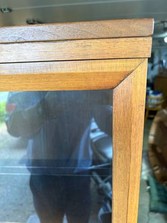 Vintage Glass Display Cabinet - $230 (Lakeway)63435755042691123