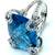 David Yurman Style 46 carat london blue topaz ring 18k gold 1 thumbnail