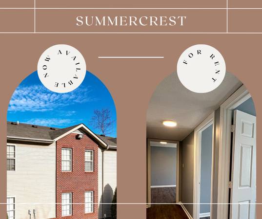 Enjoy $100 off your monthly rent at Summercrest Apartments! 1
