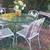 Cute outdoor vintage iron patio garden dining set 19 thumbnail