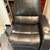 Sleek black faux leather electric Theater seat - single remnant 1 thumbnail