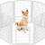 IRIS 8-Panel Dog Puppy or Rabbit Exercise Playpen Fence with Door 1 thumbnail