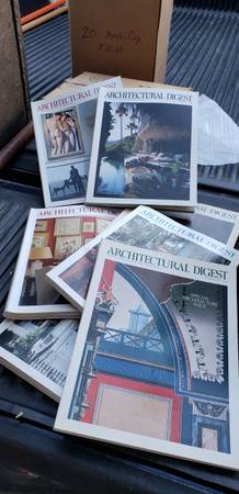 ARCHITECTURAL DIGEST MAGAZINES 1