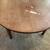 Vintage Round Oak Dining Table 3 thumbnail