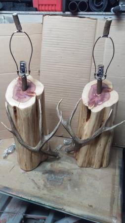 Cabin style lamp set 1
