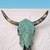 NAVAJO STEER SKULL WITH TURQUOISE 7 thumbnail