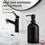 NEW GMISUN Black Soap Dispenser, 2 Pack Bathroom Hand Soap Dispenser 6 thumbnail