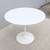 Mid-Century Modern Eero Saarinen for Knoll 36 White Tulip Dining Table 14 thumbnail