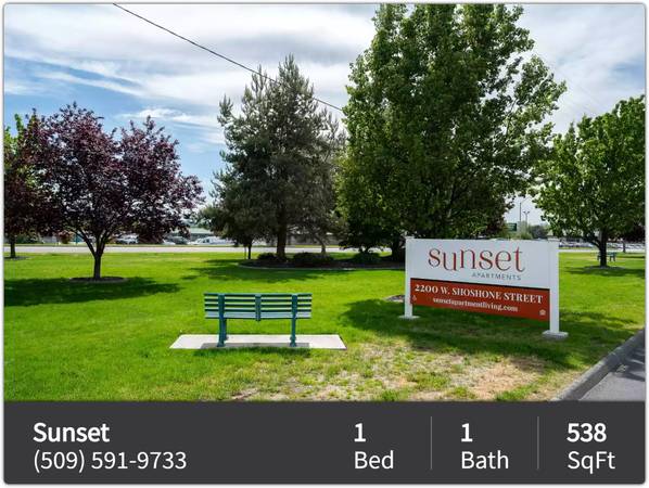 $1,071 / 1 habitación - 538 pies² - Vida cómoda. ¡Ubicación conveniente, espacioso de 1 habitación y 1 baño! (Pasco)63686672491393121