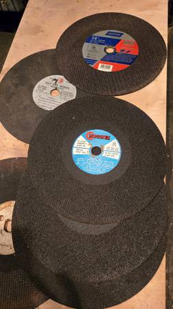 5 14" metal Cutting Wheels 1