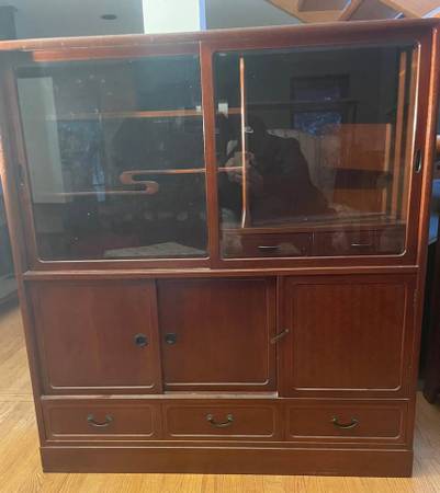 🔥 Vintage Mid-Century Storage / Display Cabinet 🔥 1